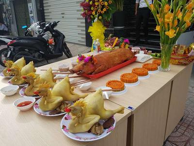 Đặt gà cúng giao tận nơi đường NGUYỄN VĂN HƯỞNG QUẬN 2
